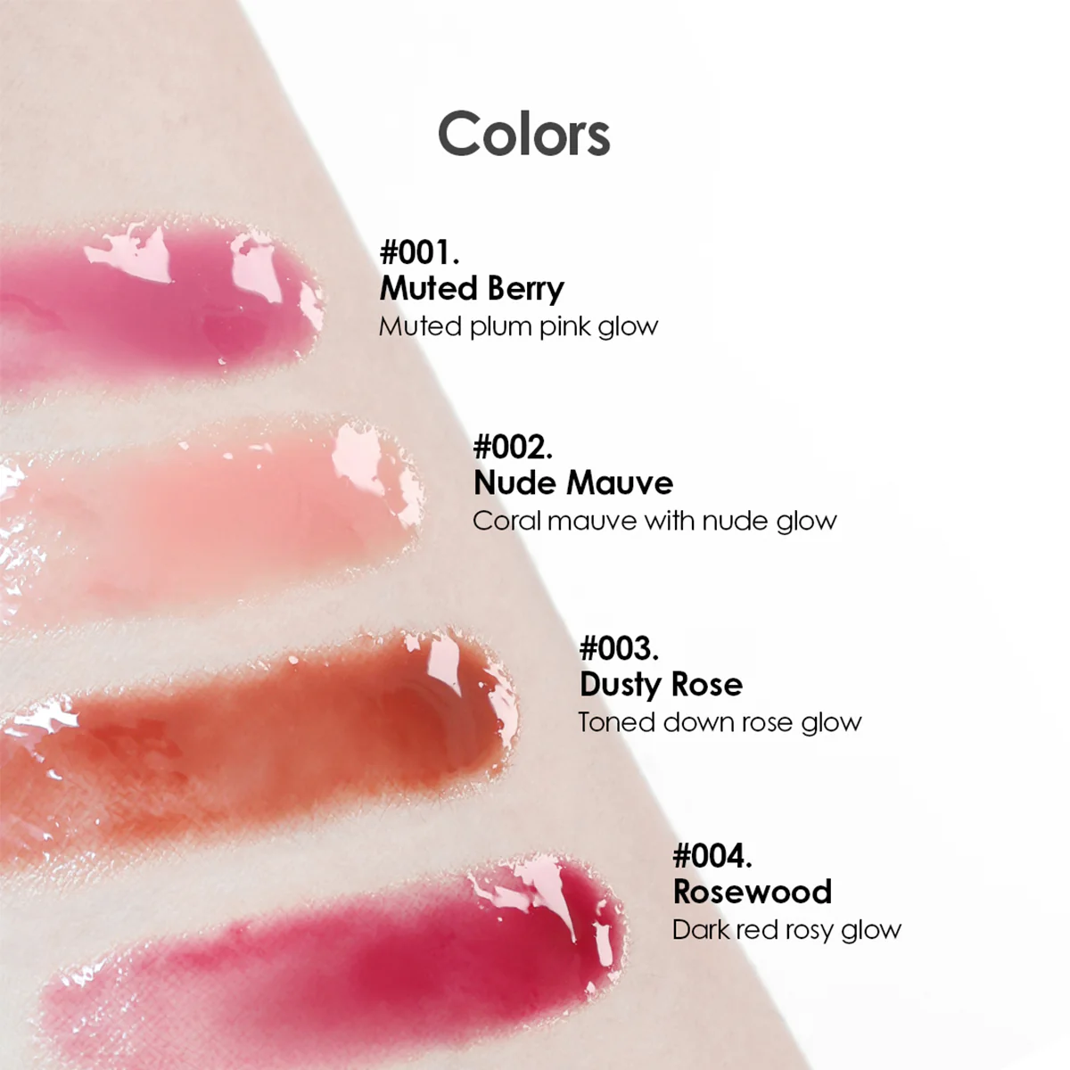 glowiest Dream Glow Tinted Lip Oil - 003 Dusty Rose - Image 4
