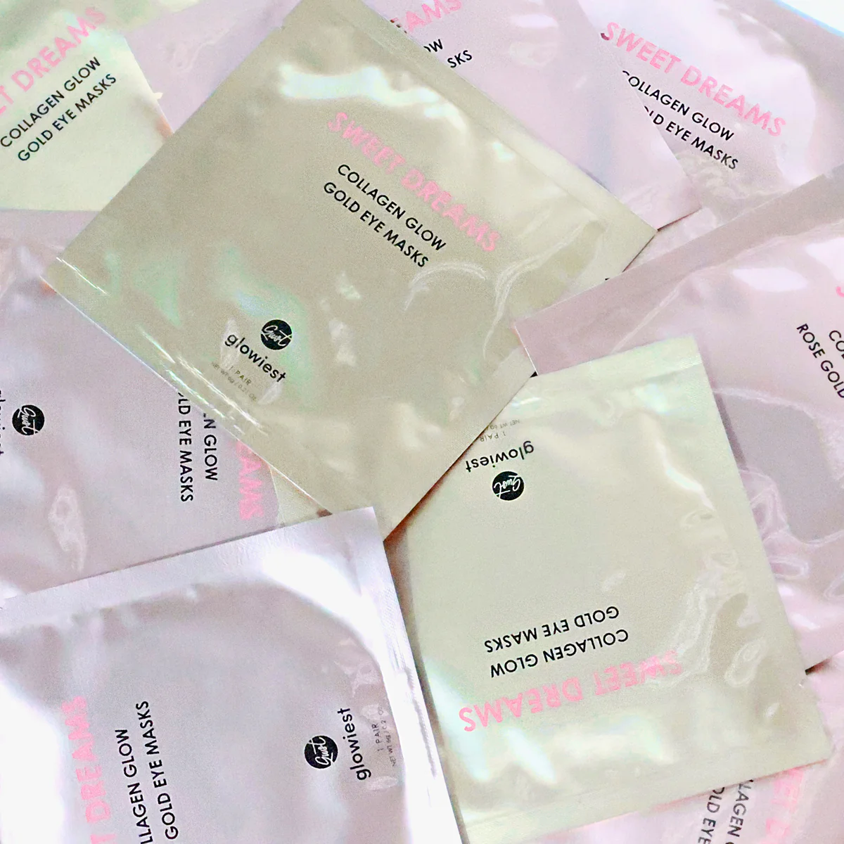 glowiest Sweet Dreams Collagen Glow Gold Eye Masks (0.21 oz.*5ea) - Image 6